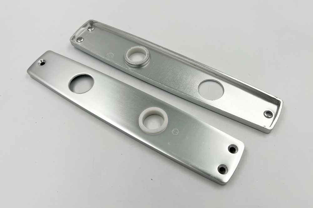 Hoppe 211.2 Zimmertürschild, Aluminium Silber