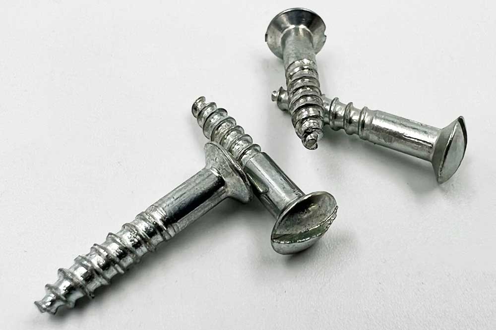 Hoppe Rundkopfschrauben zu Zimmertürschild, 20 mm