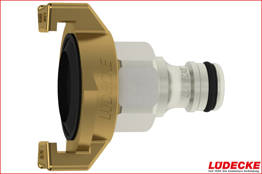 LÜDECKE WPIS-WPA Stecknippel-Adapter zu Klauenkupplung