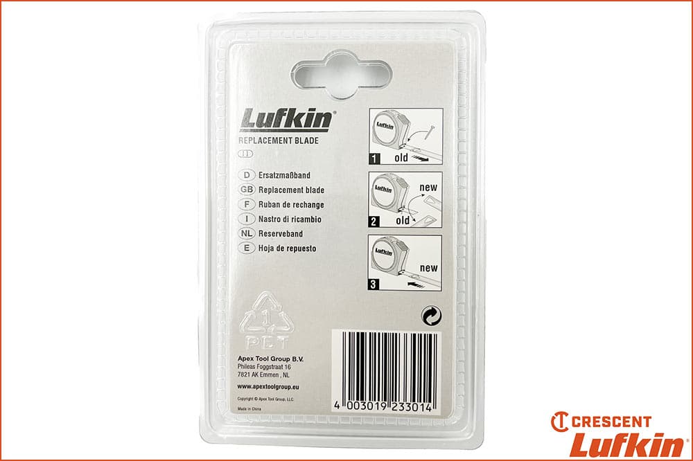 Crescent Lufkin RY23CM Ersatzbandmass, 3 Meter lang, 13 mm breit – Bild 2