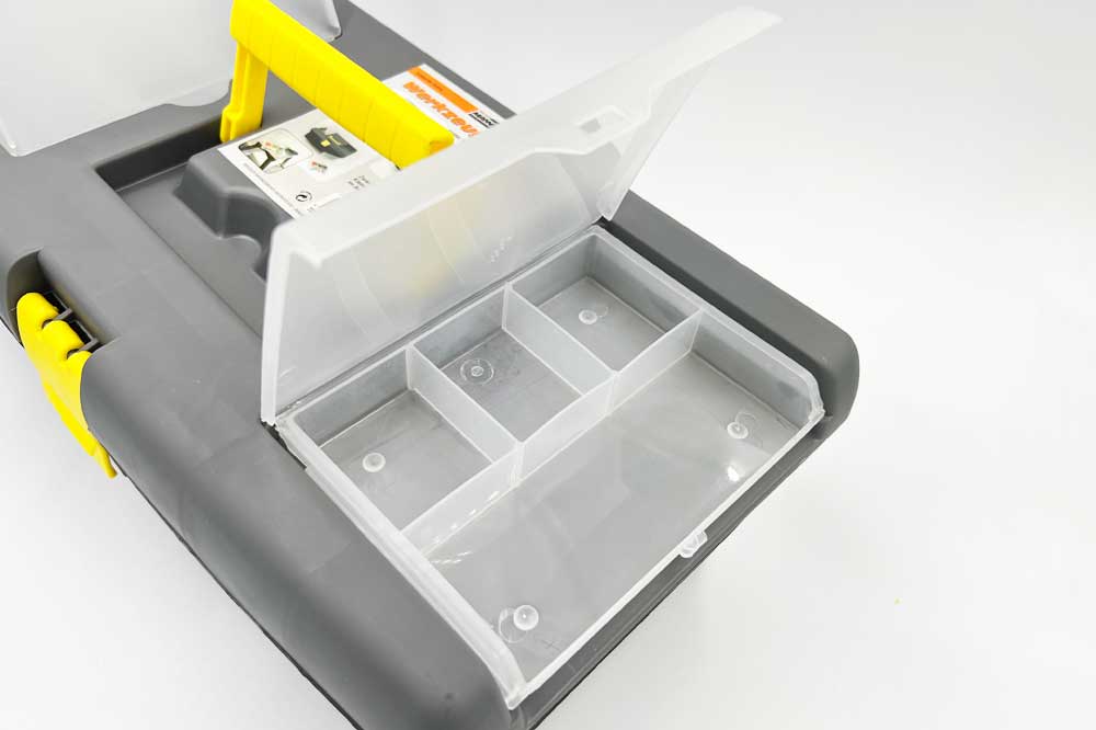 MANNESMANN Werkzeugbox, 405 x 241 x 152 mm – Bild 2