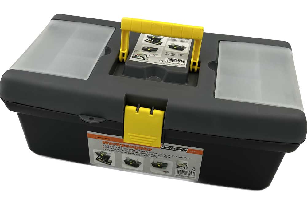 MANNESMANN Werkzeugbox, 405 x 241 x 152 mm