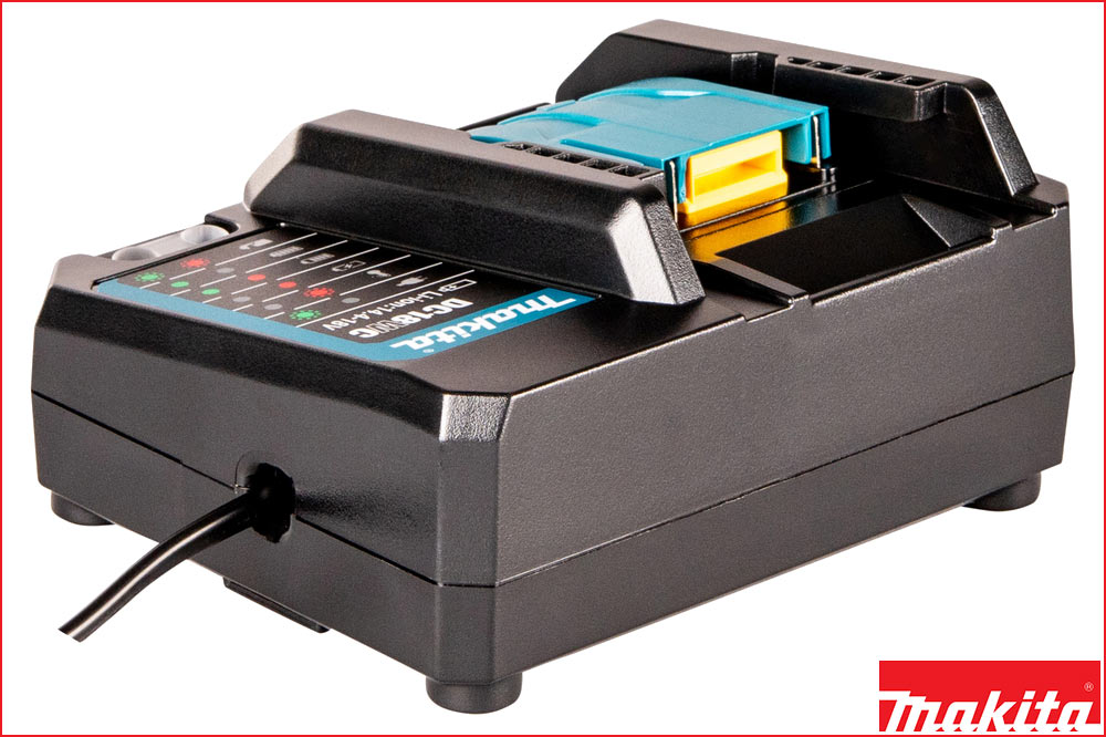 Makita 1910G0-1 Ladegerät DC18WC, für Akkus der LXT-Serie – Bild 3
