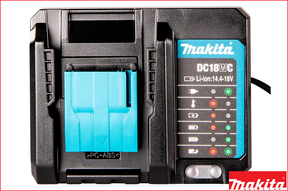 Makita 1910G0-1 Ladegerät DC18WC, für Akkus der LXT-Serie – Bild 2