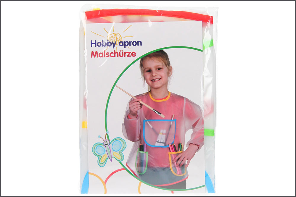 Creativ Kids Malerschürze für Kinder von 3-6 Jahren