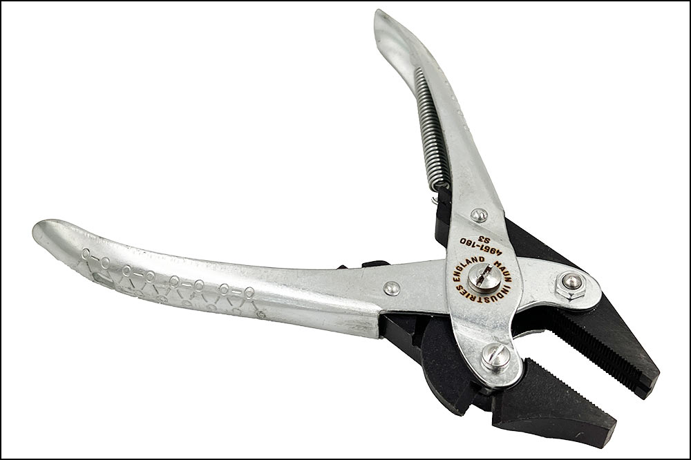 Maun Seitenschneider Parallelzange mit Rückholfeder, 160 mm