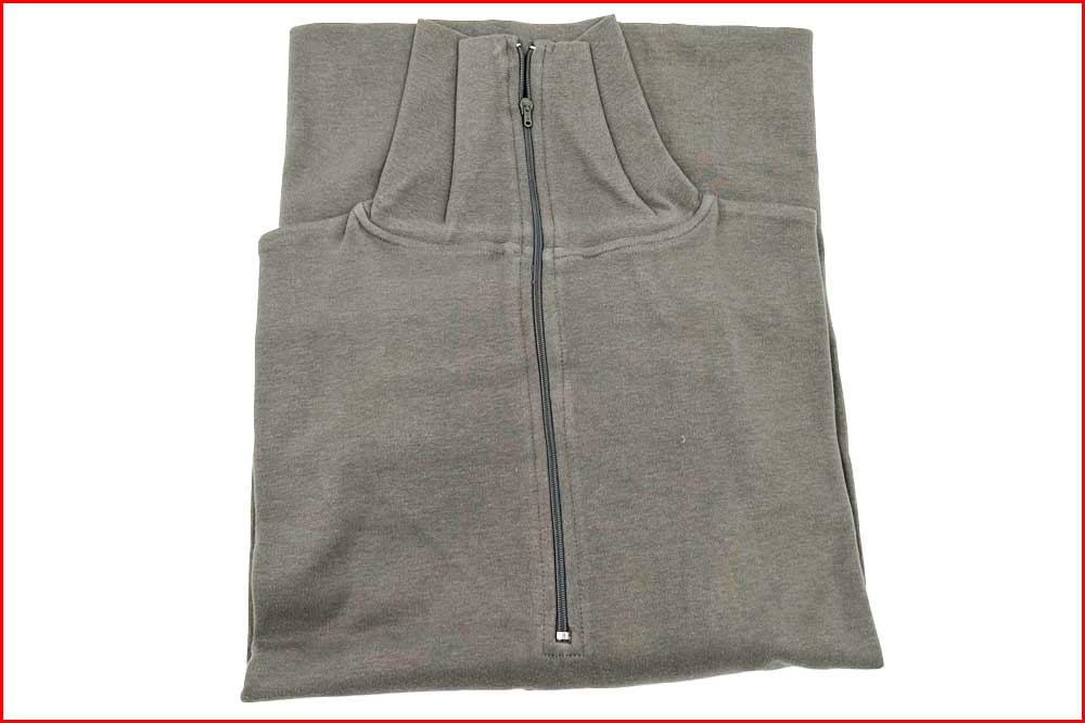 NAEF Militär-Gnägi, langarm, grau, Gr. L