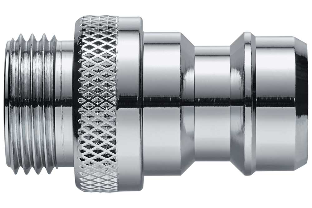 NEOMATIC Kupplungsnippel Ø 16.5 mm - M22x1, Messing verchromt
