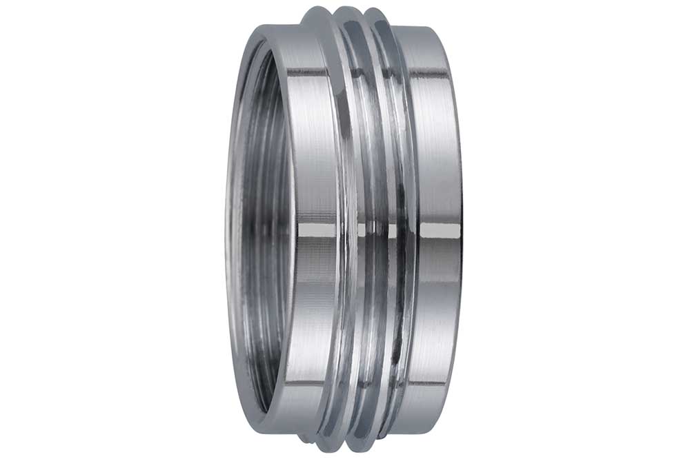 NEOMATIC Reduktion M22x1 -IG 1/2 Zoll - AG 3/4 Zoll, Messing verchromt