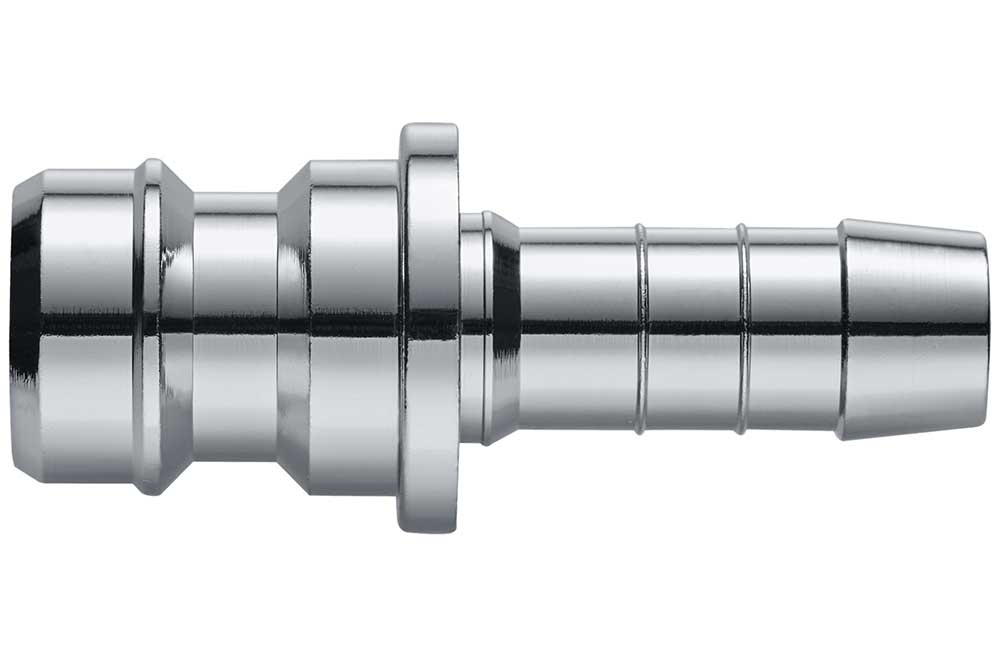 NEOMATIC Schlauchstecker 11 mm - Ø 16.5 mm, Messing verchromt