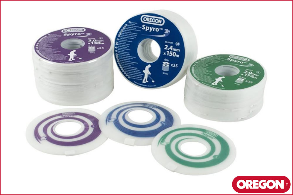 OREGON 56500L Mähfaden - Trimmerfaden Spyro, 3.0 mm, 5.2 Meter – Bild 3