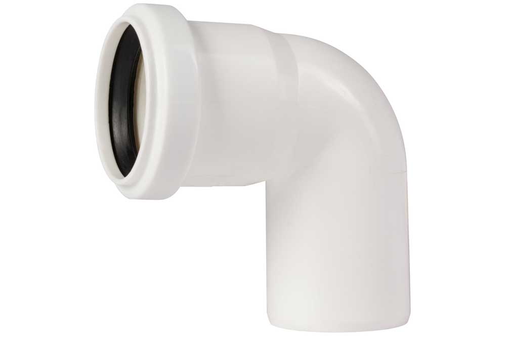 Ostendorf PP-Kunststoffbogen HTB weiss - DN50, 87.5°