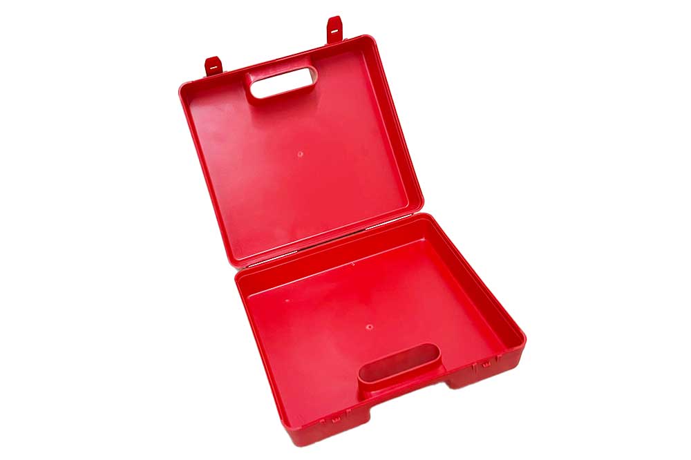 PLASTON Kunststoffkoffer 310 x 280 x 100 mm, rot – Bild 2