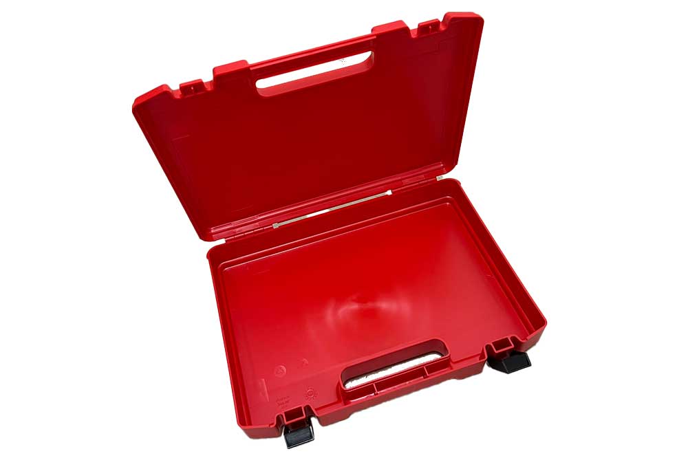 PLASTON NK 31 Kunststoffkoffer 363 x 219 x 47 + 17 mm, rot – Bild 2