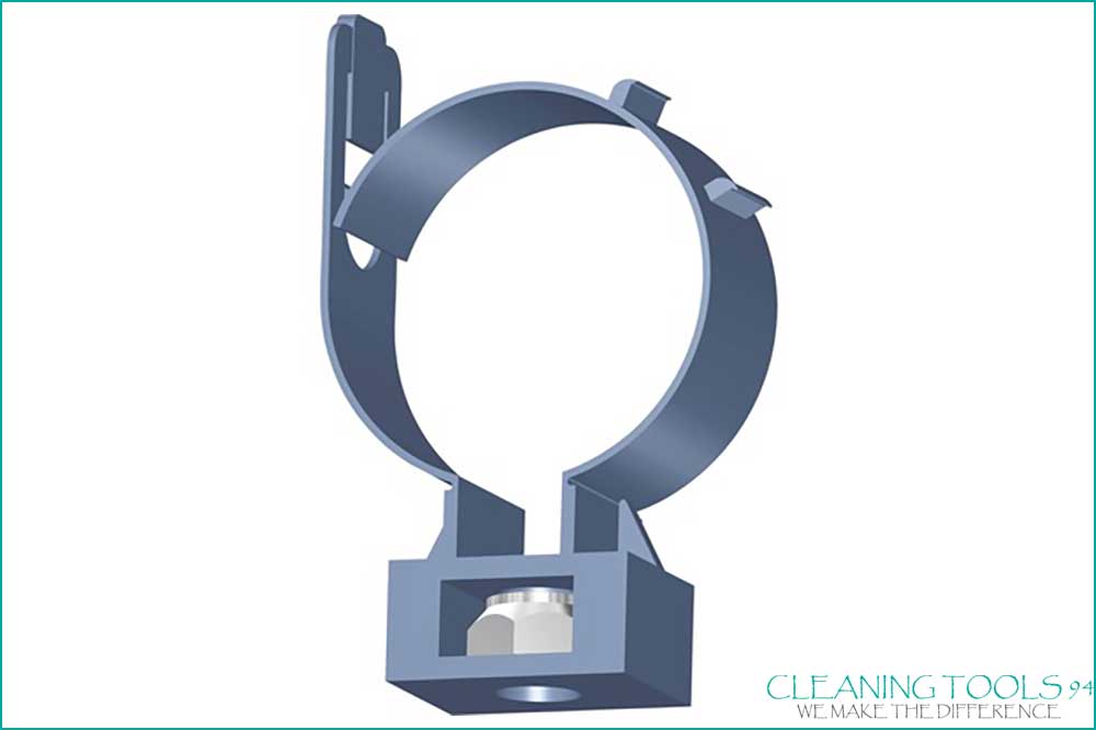 Cleaning Tools 94 Rohrhalterung mit Polo Clip Schellen, 200 cm – Bild 4