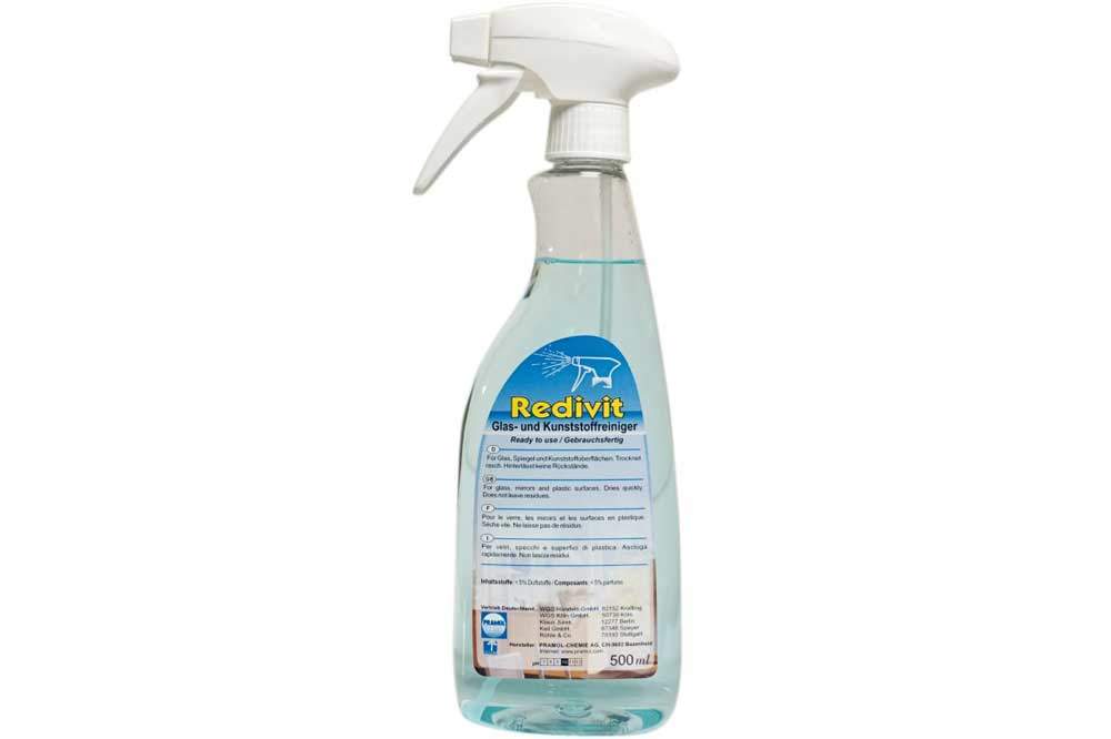 PRAMOL Redivit - Gebrauchsfertiger Glas- und Spiegelreiniger, 500 ml