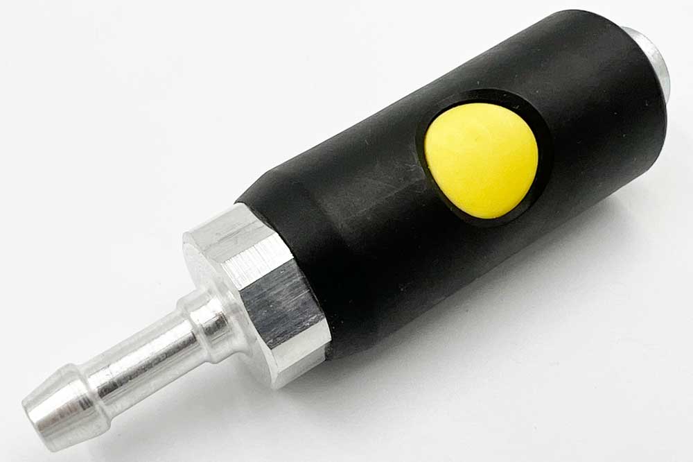 Prevost Kupplung mit Schlauchtülle 8 mm, gelb