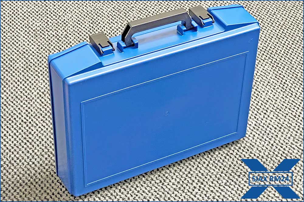 Cleaning Tools 94 Kunststoff-Koffer mit Schaumstoffeinlage, 460 x 350 x 105 mm, blau