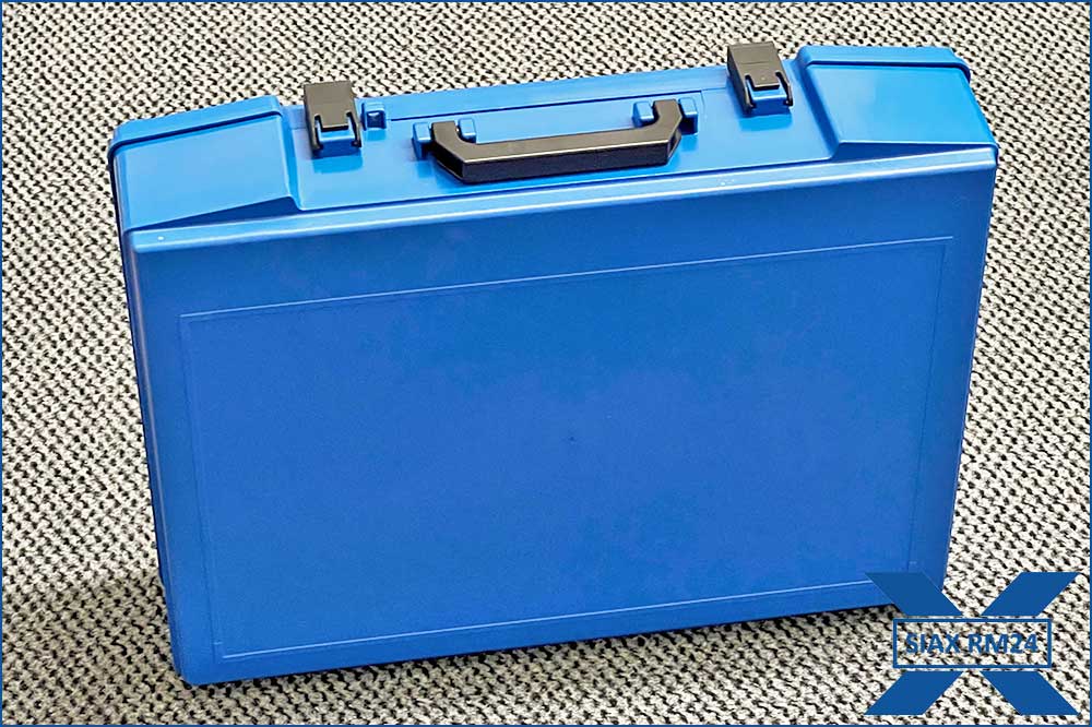 Cleaning Tools 94 Kunststoff-Koffer mit Schaumstoffeinlage, 558 x 420 x 135 mm, blau