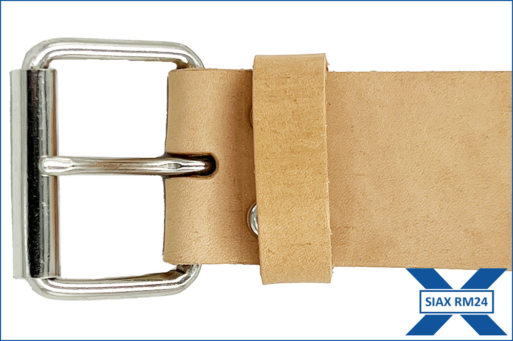 RM24 Ledergürtel hellbraun, 1400 x 38 mm