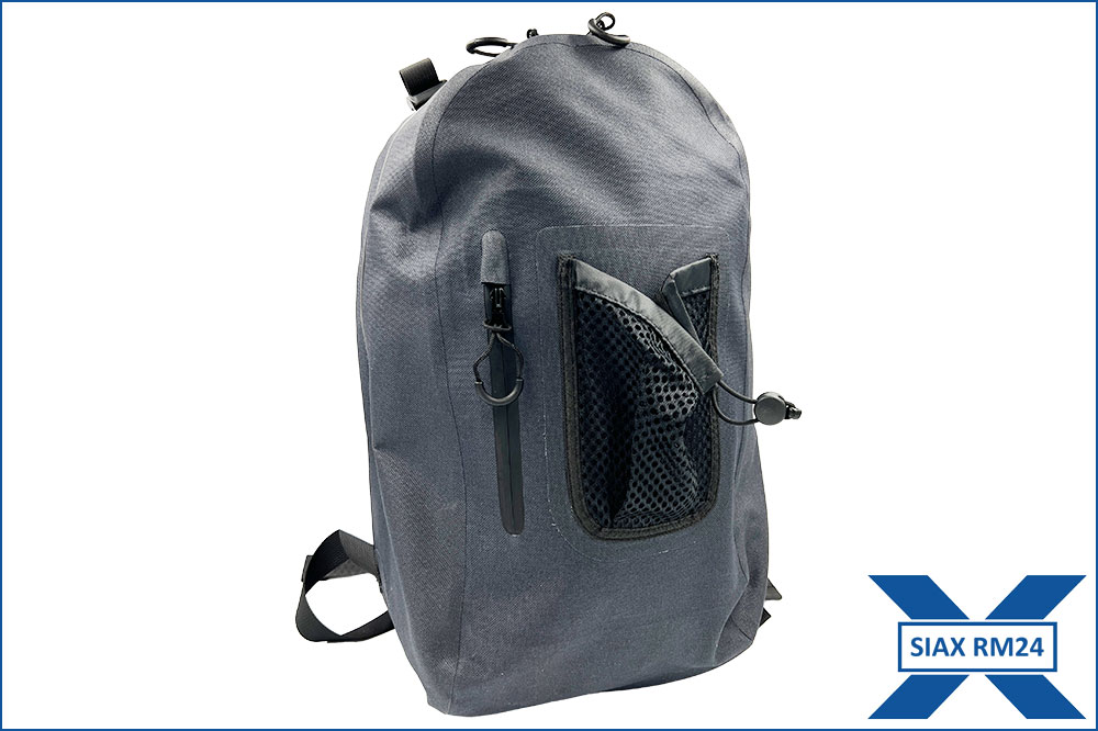 RM24 Rucksack wasserdicht, dunkelgrau, 45 x 35 x 15 cm