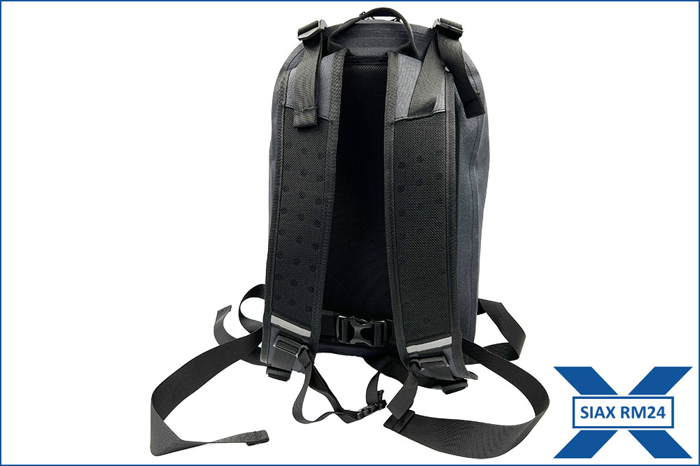 RM24 Rucksack wasserdicht, dunkelgrau, 45 x 35 x 15 cm – Bild 2