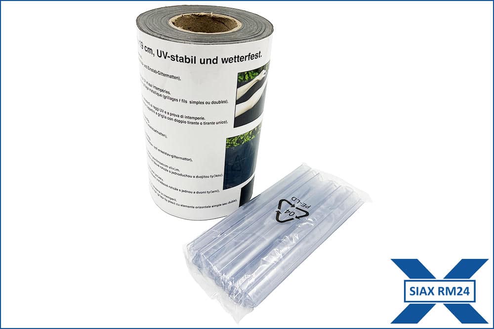 RM24 Sichtschutzstreifen, H 19 cm x B 1600 cm, anthrazit – Bild 2