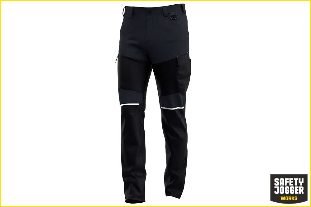 Safety Jogger OAK Cargohose Arbeitshose Herren, Navy-dunkelblau