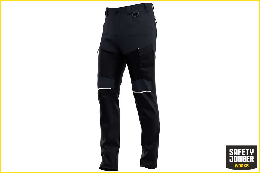 Safety Jogger OAK Cargohose Arbeitshose - Freizeithose Herren, Navy-dunkelblau