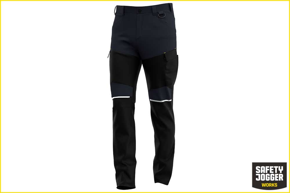 Safety Jogger OAK Arbeitshose Freizeithose Herren, Navy-schwarz