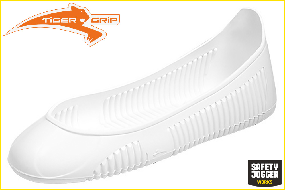 TIGER GRIP EASY GRIP Rutschfester Überschuh, weiss