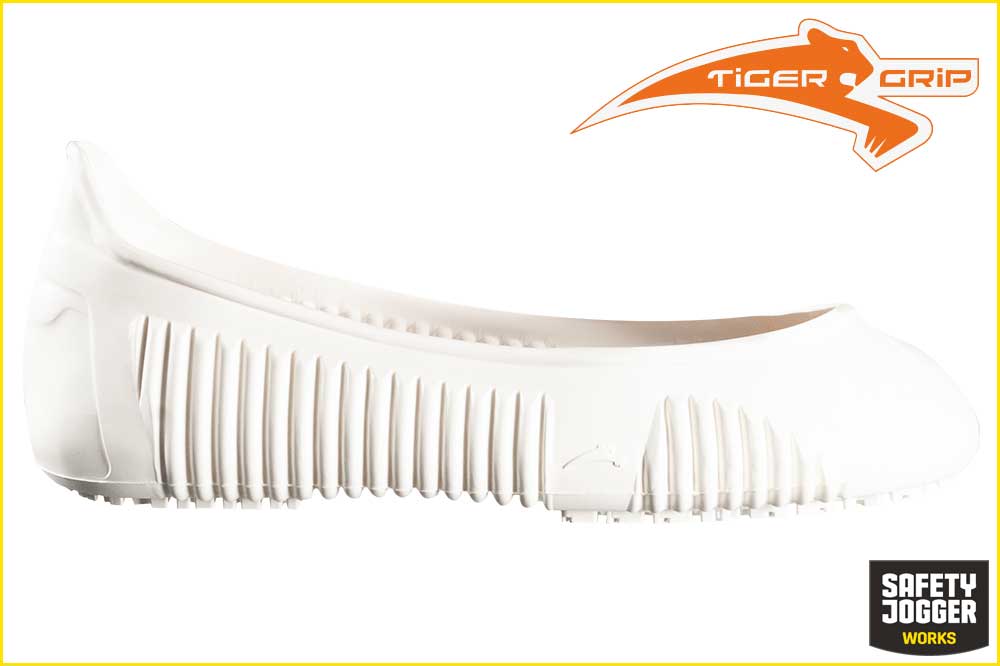 TIGER GRIP EASY GRIP Rutschfester Überschuh, weiss