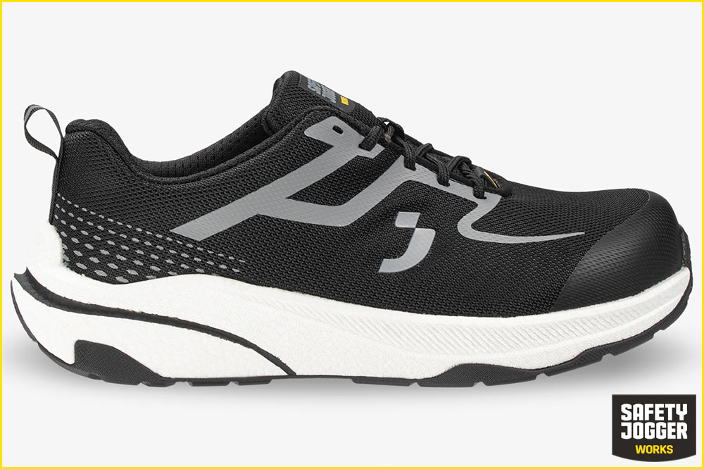 Safety Jogger FREEDOM S1PS LOW Sicherheitsschuh, schwarz-silber – Bild 2