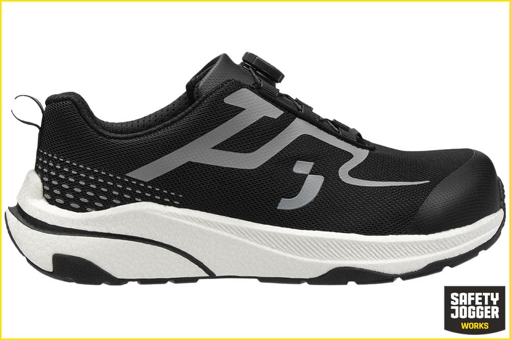 Safety Jogger FREEDOM S1PS LOW TLS Sicherheitsschuh, schwarz-silber – Bild 2