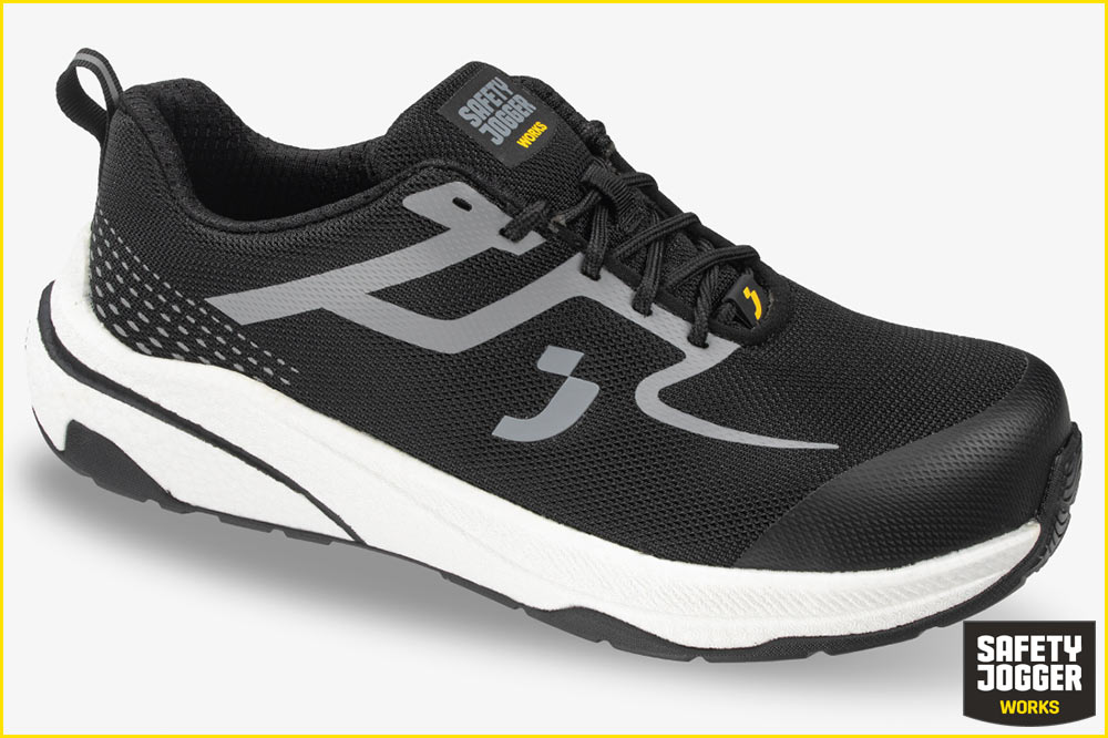 Safety Jogger FREEDOM S1PS LOW Sicherheitsschuh, schwarz-silber