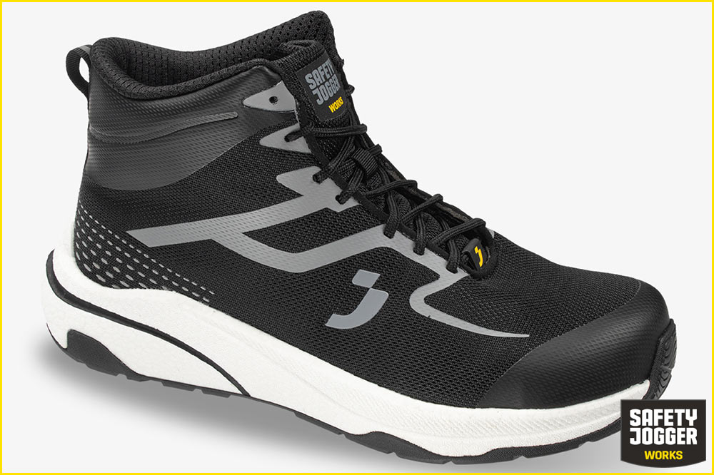 Safety Jogger FREEDOM S1PS MID Sicherheitsschuh, schwarz-silber