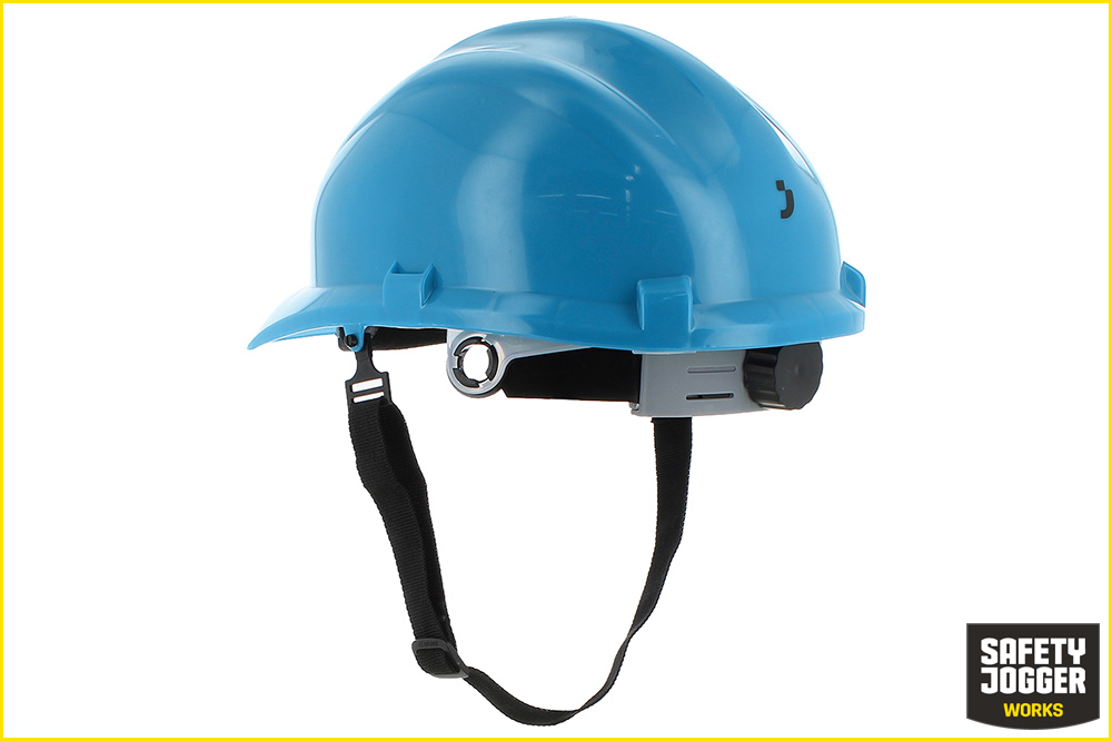 Safety Jogger KANHA L CHINSTRAP Sicherheitshelm mit Kinnriemen und Einstellrädchen, blau – Bild 2
