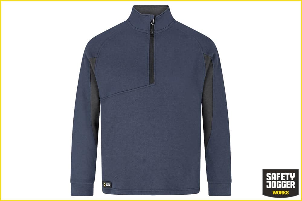 Safety Jogger KASAI Sweatshirt Herren, marineblau-dunkelgrau