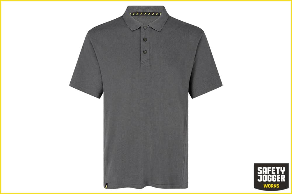 Safety Jogger Kasai Poloshirt Herren, dunkelgrau
