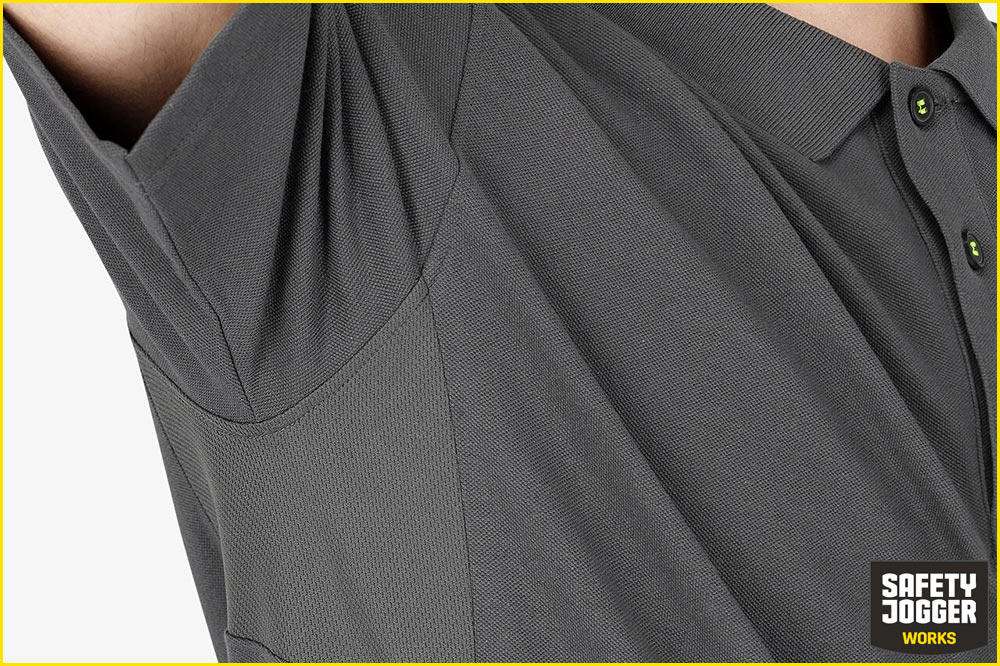 Safety Jogger Kasai Poloshirt Herren, dunkelgrau – Bild 4