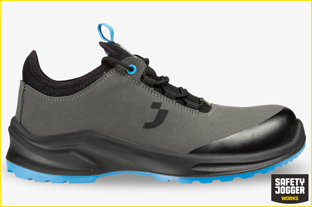Safety Jogger MODULO S3S LOW Sicherheitsschuh, grau