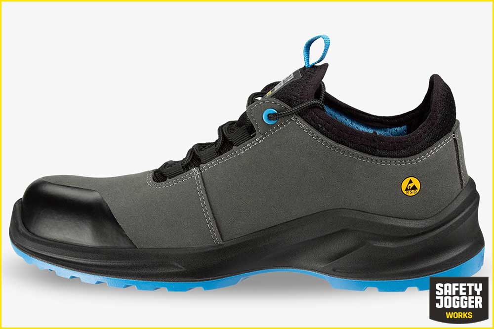 Safety Jogger MODULO S3S LOW Sicherheitsschuh, grau