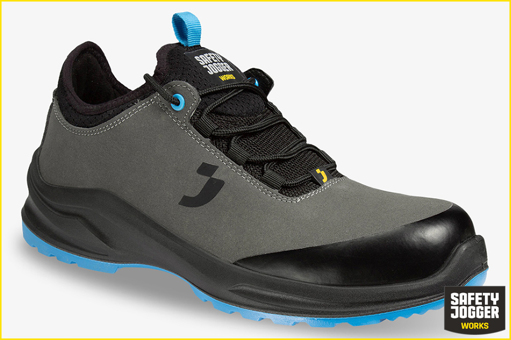 Safety Jogger MODULO S3S LOW Sicherheitsschuh, grau