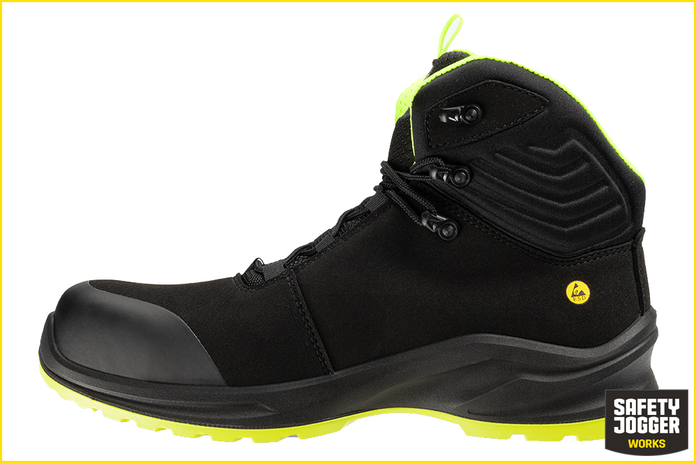 Safety Jogger MODULO S3S MID Sicherheitsschuh, schwarz-gelb – Bild 3