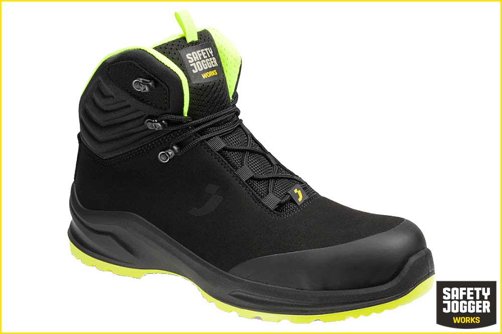 Safety Jogger MODULO S3S MID Sicherheitsschuh, schwarz-gelb