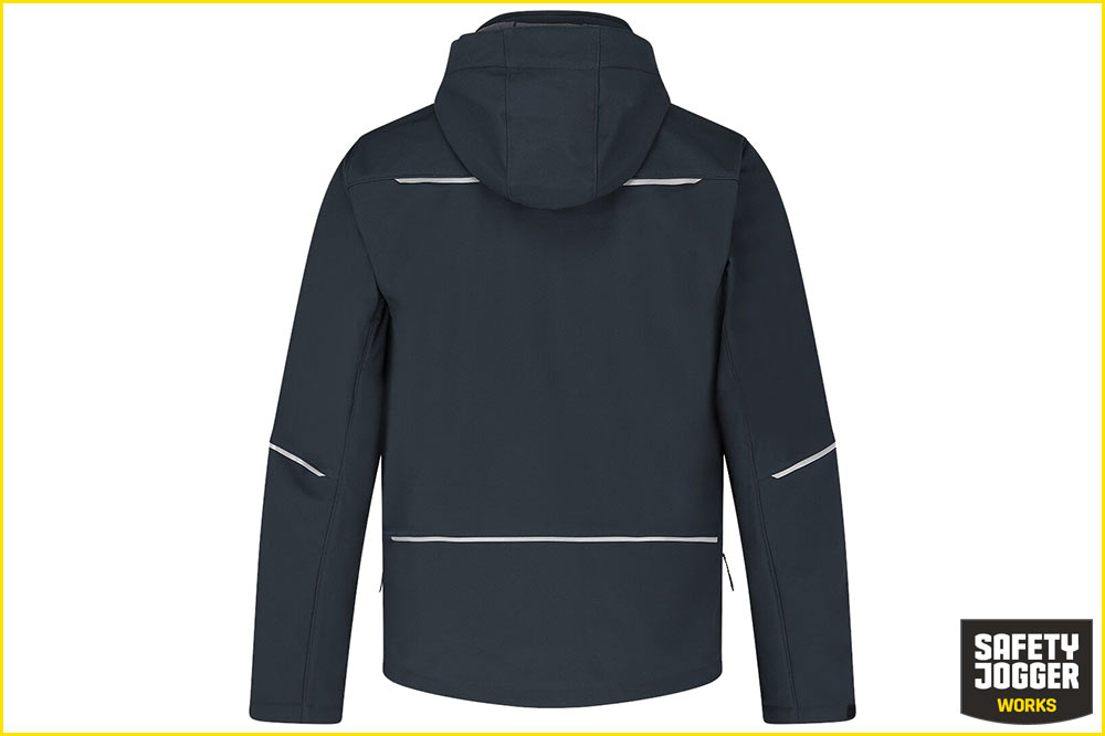 Safety Jogger OAK Softshelljacke Herren, Stahlblau