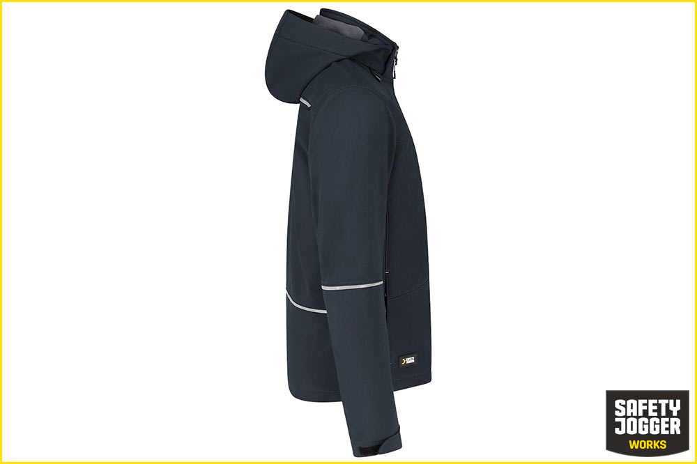 Safety Jogger OAK Softshelljacke Herren, Stahlblau