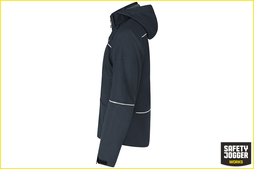 Safety Jogger OAK Softshelljacke Herren, Stahlblau