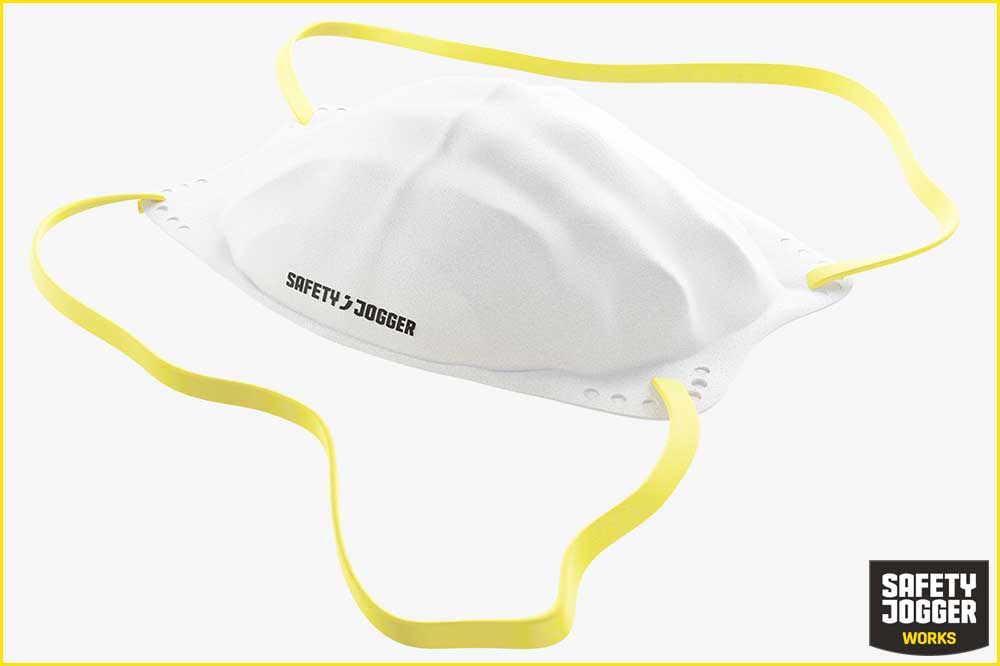 Safety Jogger STORA P2 FFP2-Maske, weiss - 20 Stück in Box – Bild 2