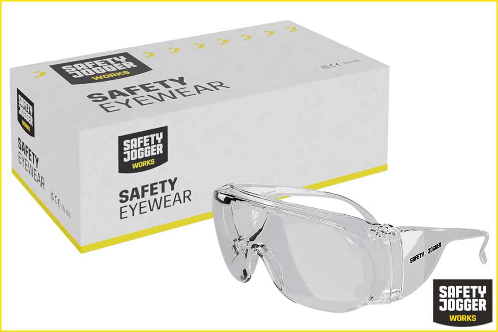 Safety Jogger VIRUNGA COVER Schutzbrille, klar – Bild 2